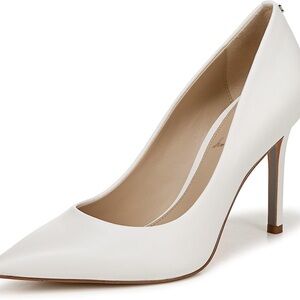 Sam Edelman White Leather Pumps
